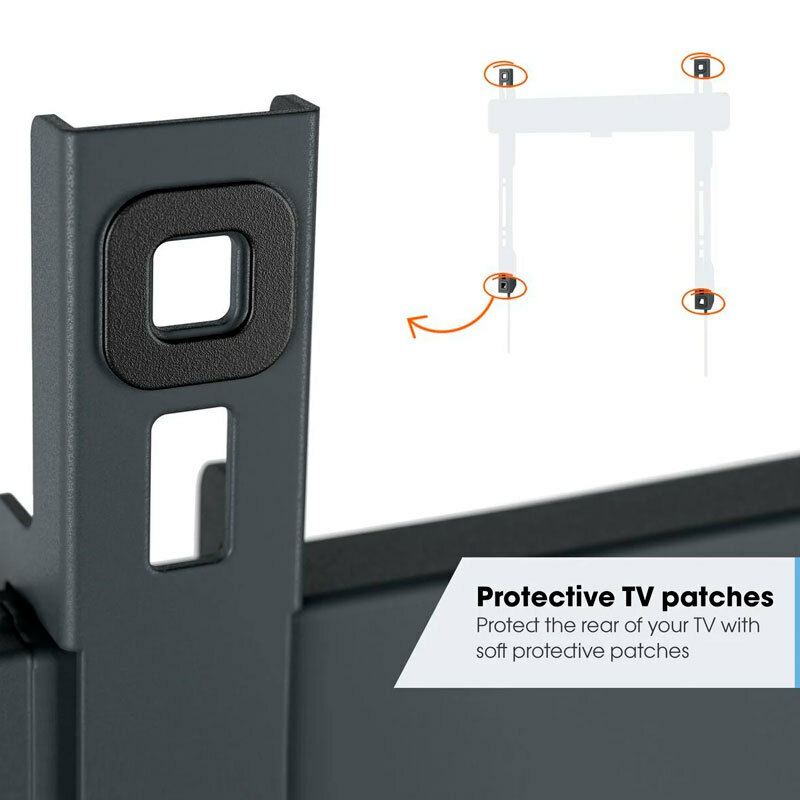 Soporte de pared fijo Vogels TVM 3603 – Ultrafino 2,2 cm, 40–100", 75 kg