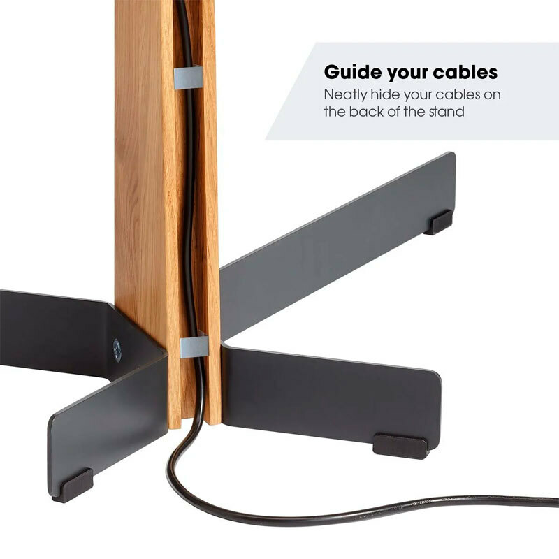 Soporte de pie Vogels TVS 3695 – 40–77 pulgadas, Ajuste de altura, Giro 90°