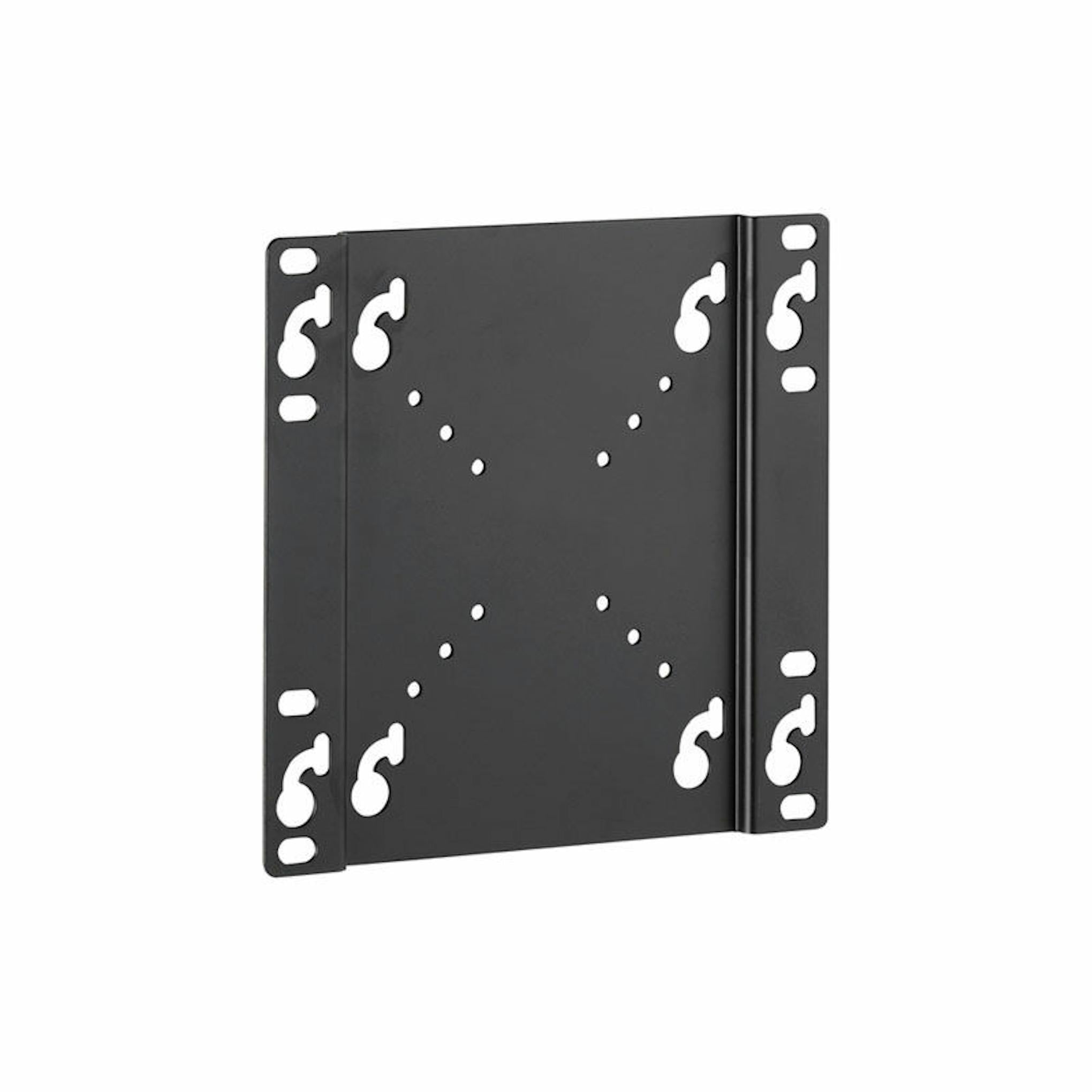 Soporte de pared para TV Vivanco BFI 6020 fijo negro, compatible VESA 200x200 mm