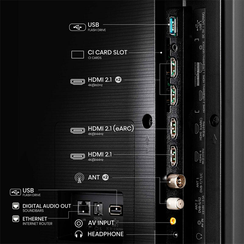 Televisor Hisense 100E7NQ PRO – QLED 4K, 144 Hz, Dolby Atmos