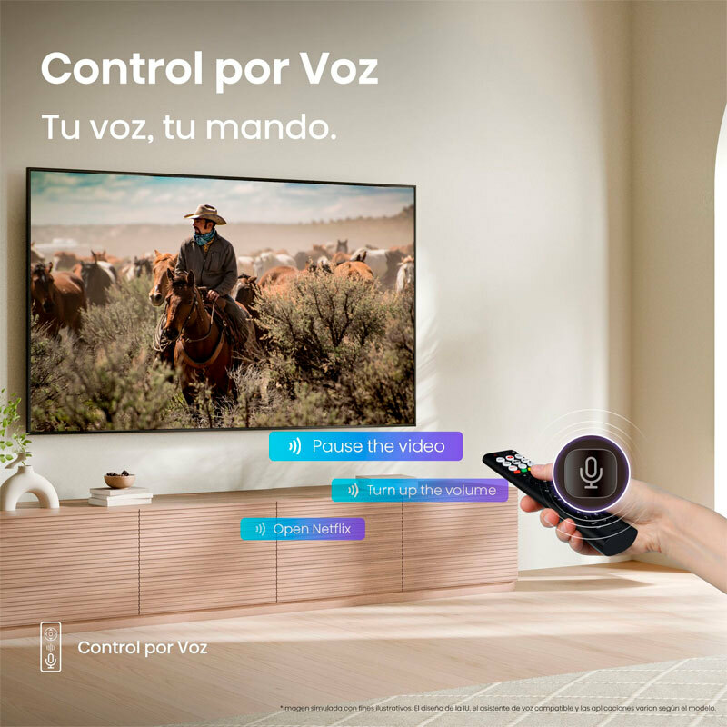 Televisor Hisense 43A6Q – 43" 4K UHD, Dolby Vision, Smart TV VIDAA