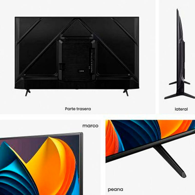 Televisor Hisense 43E77NQ – 4K QLED, HDR10+/Dolby Vision, Smart VIDAA