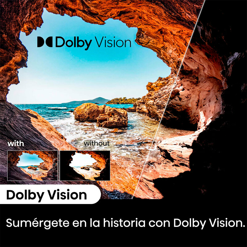 Televisor Hisense 50E6NT – 50", 4K UHD, Smart TV VIDAA