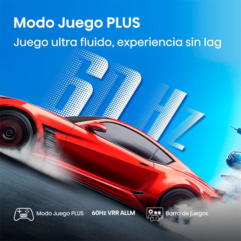 Televisor Hisense 55E77Q – 55" QLED 4K UHD, Dolby Vision, VIDAA U9