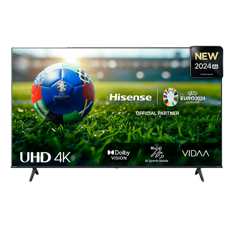 Televisor 58" Hisense 58A6N – LED 4K UHD, Smart VIDAA, Dolby Vision