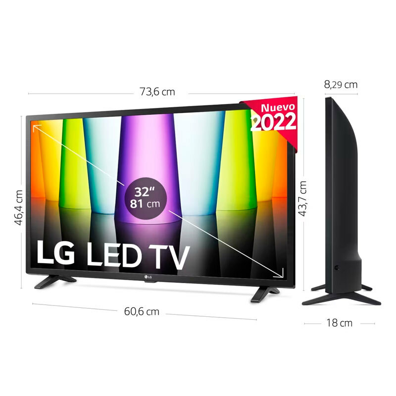 Televisor LG 32LQ630B6LA – 32" HD, Smart webOS, α5 Gen5