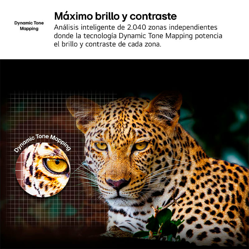 Televisor LG 43QNED82A6B – QNED 4K 43", Smart TV webOS, HDR10/HLG