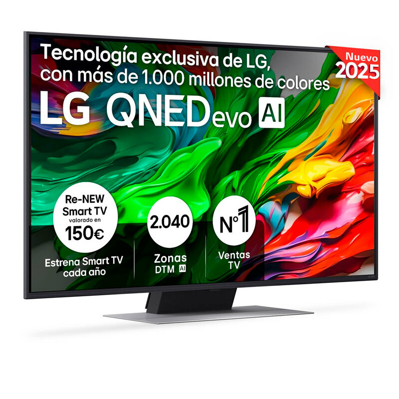 Televisor LG 43QNED87A6D – 43" QNED evo Mini LED 4K UHD, Dolby Vision, Smart TV webOS 25