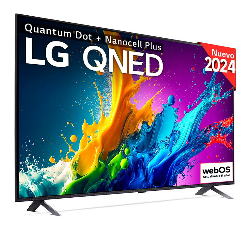 Televisor LG 50QNED80T6A.AEU – 50" QNED 4K, α5 Gen7, webOS24