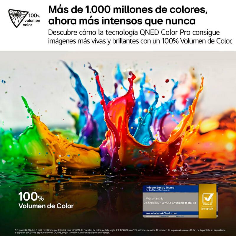 Televisor LG 50QNED87A6D – QNED evo 4K, Mini LED 50", Smart TV webOS 25