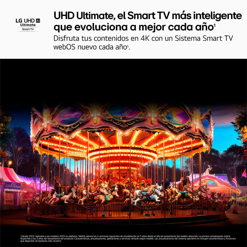 Televisor LED 65 pulgadas LG 65UA75006LA.AEU – 4K UHD, α7 AI Gen8, Smart webOS