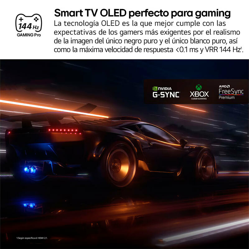 Televisor LG OLED42C54LA – OLED evo 4K, 120 Hz gaming, Dolby Vision y Dolby Atmos