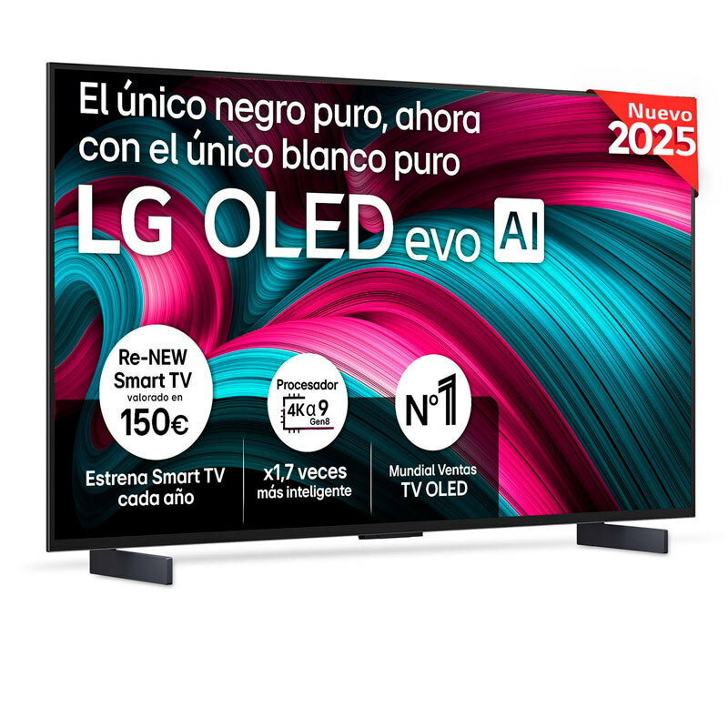 Televisor LG OLED42C54LA – OLED evo 4K, 120 Hz gaming, Dolby Vision y Dolby Atmos