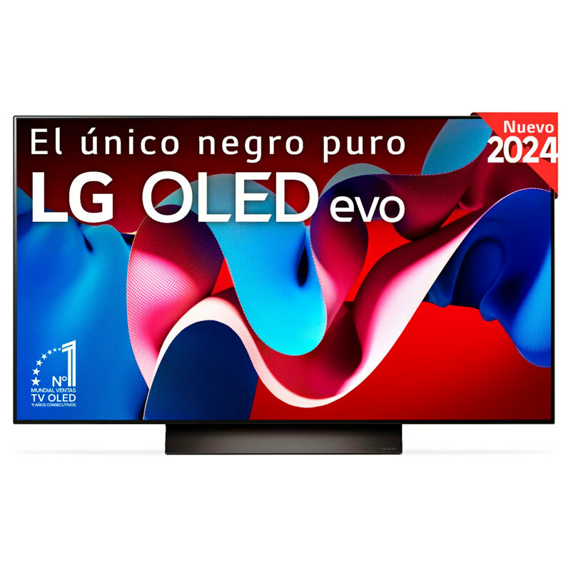Televisor OLED evo LG OLED55C44LA.AEU – 55", 4K UHD, Dolby Vision