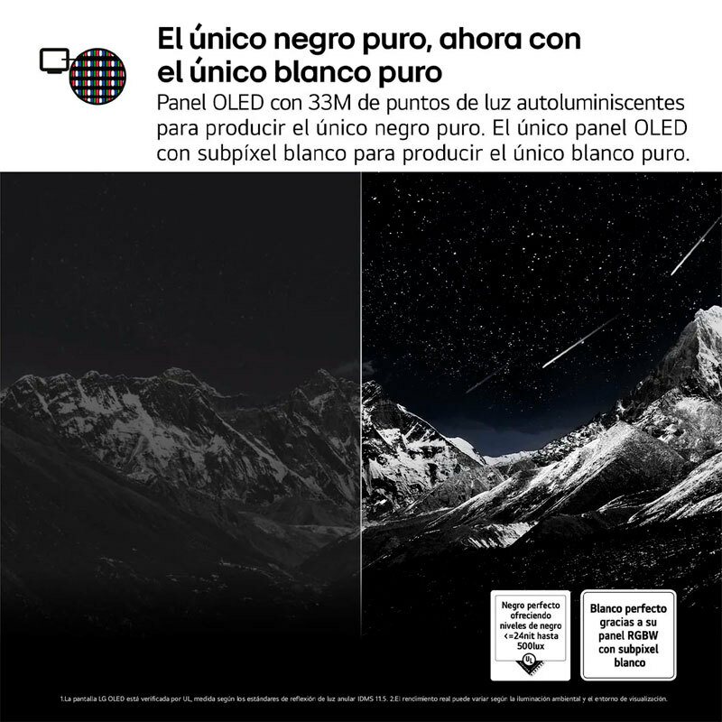 Televisor LG OLED65C54LA – OLED evo 4K, 120Hz/VRR 144Hz, Dolby Vision & Atmos