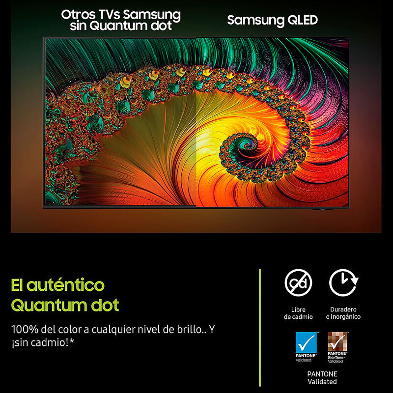 TV QLED Samsung TQ50Q7FAAUXXC 50" – 4K UHD, Quantum HDR, Smart TV Tizen