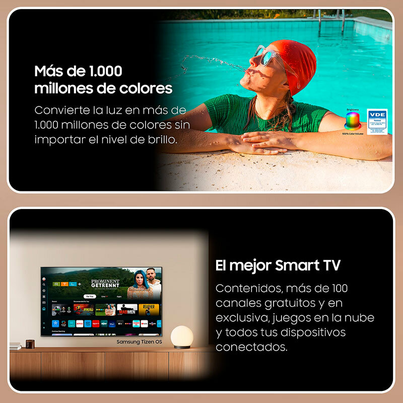 Televisor QLED Samsung TQ55Q70DATXXC – 55", 4K UHD, 100 Hz