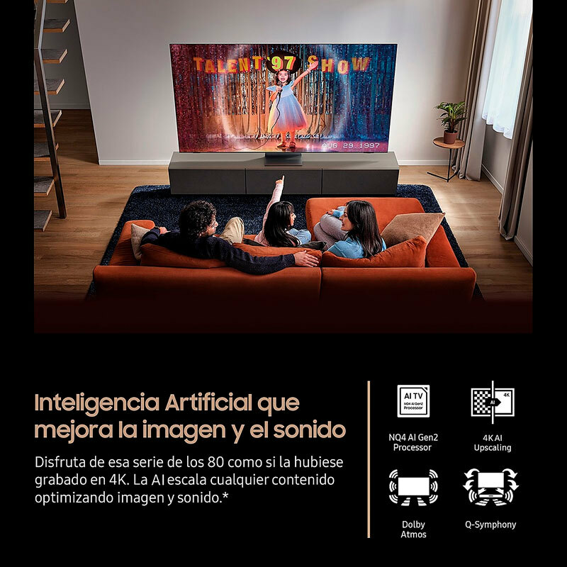 Televisor Samsung Neo QLED TQ65QN70FAUXXC – 65" 4K Mini LED, Smart TV, 100 Hz