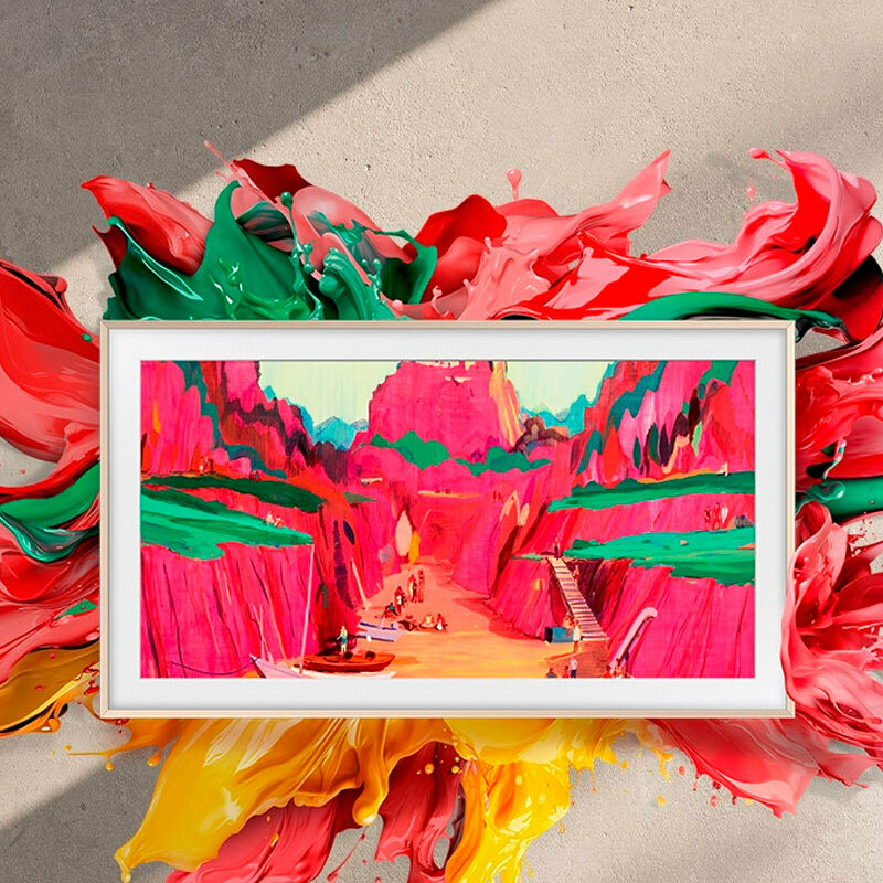 Televisor Samsung TQ75LS03FWUXXC – QD Mini LED, 4K UHD, One Connect inalámbrico