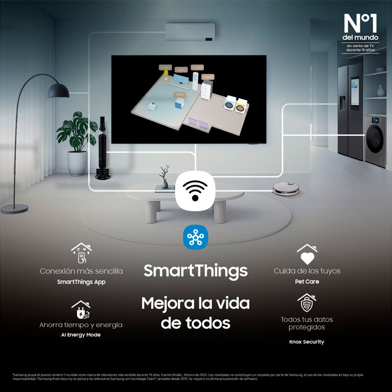 Televisor OLED Samsung TQ77S85FAEXXC – 77" 4K UHD, Gaming 120Hz, Dolby Atmos