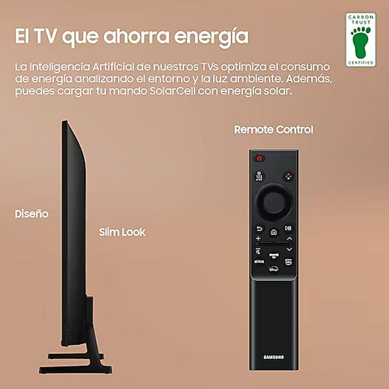 Televisor LED Samsung TU50DU7105KXXC – 50" 4K UHD, HDR10+, Smart TV Tizen