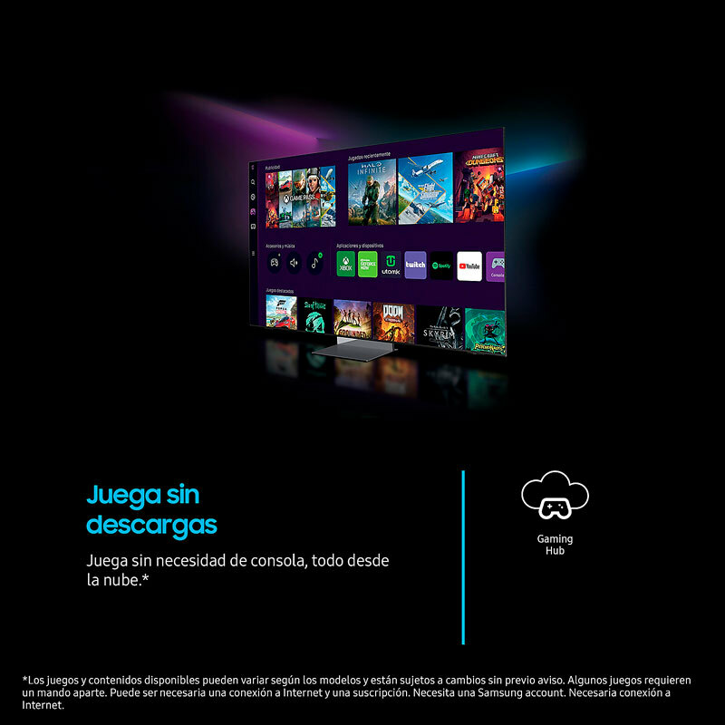 Televisor Samsung TU50U7005FK – 50" 4K UHD, HDR10+, Smart TV Tizen