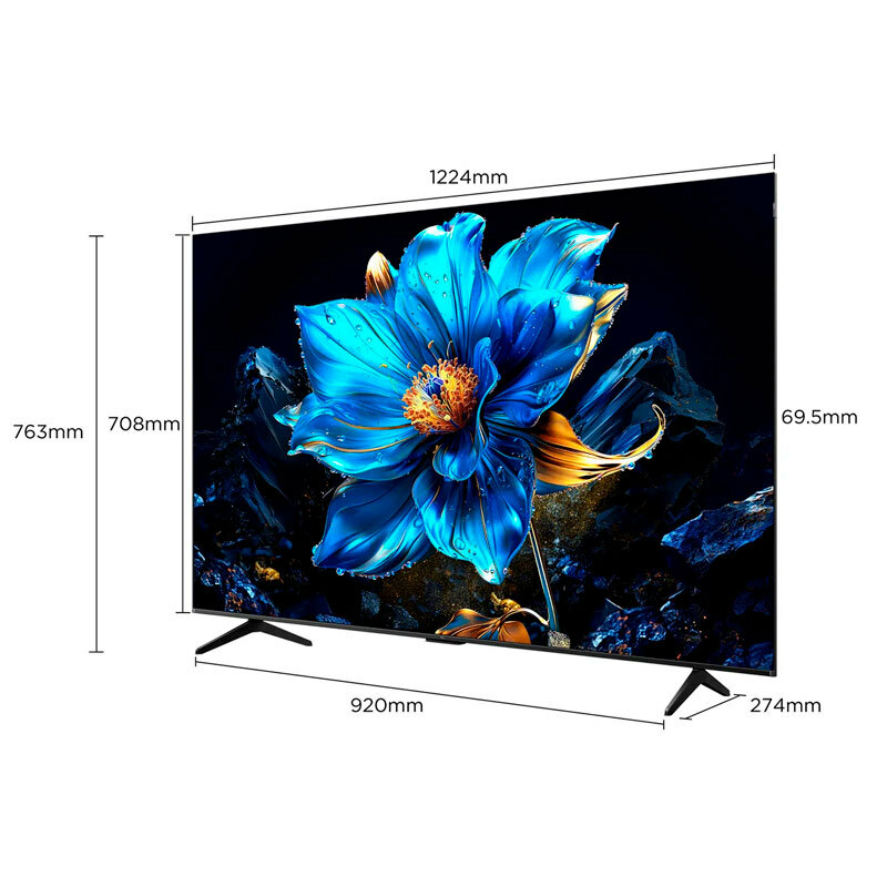 Televisor TCL 55P7K – 55" QLED 4K, Google TV, Dolby Vision & Atmos