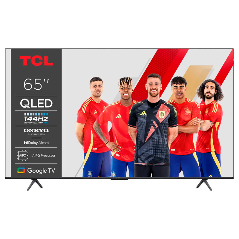 Televisor TCL 65P8K – 65" QLED 4K, 144 Hz, ONKYO 2.1