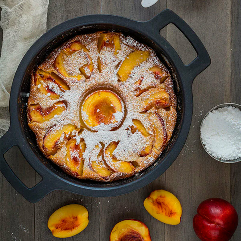 Cacerola alta Bra Efficient A270324 – 24 cm, 4 L, Antiadherente Teflon