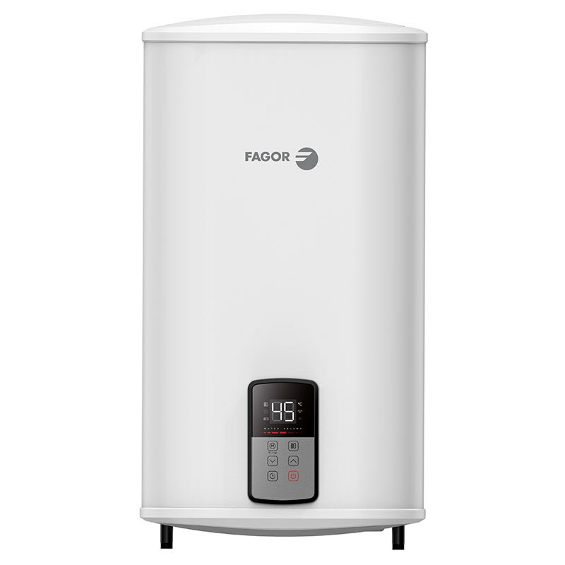 Termo eléctrico Fagor C DUO-80 eco DW – 80 L, extraplano doble depósito, WiFi