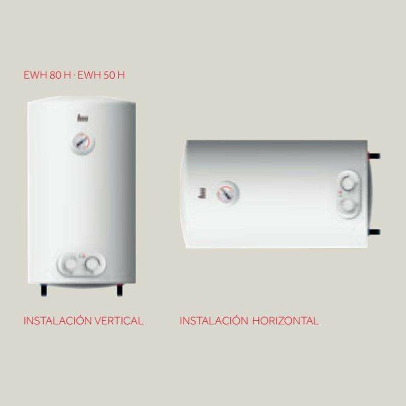 Termo eléctrico Teka EWH 50 H – 46 L, 1.500 W, instalación vertical/horizontal