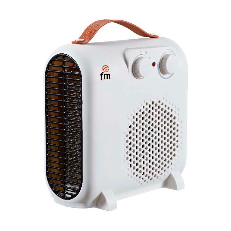 Termoventilador FM DUAL-2000 – 2000W, 30 m², portátil doble posición