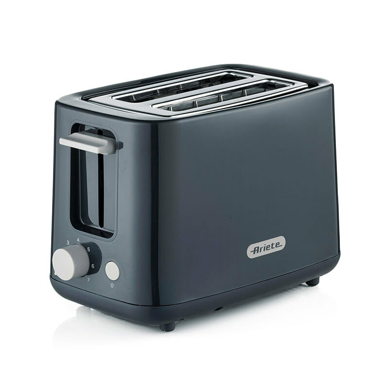 Tostadora Ariete 157/13 – 2 ranuras extra anchas, 760 W, 7 niveles de tueste