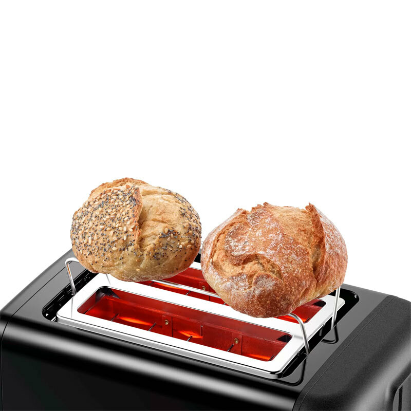 Tostadora ranura larga Bosch TAT3P423 – 2 ranuras, 970 W, Descongelar/Recalentar