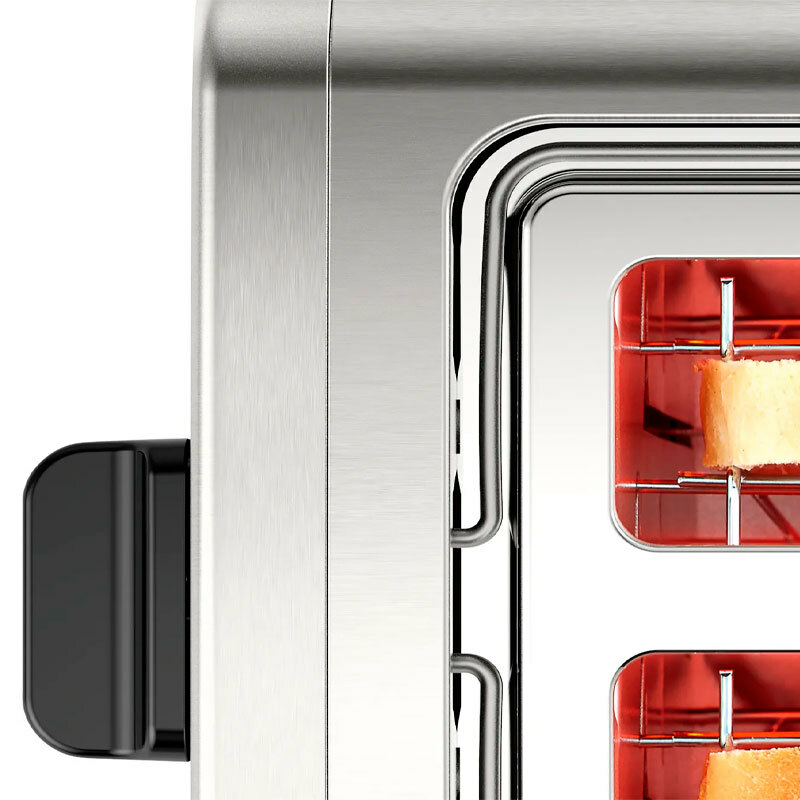 Tostadora Bosch TAT4P420 – Inox, 2 rebanadas, 970 W