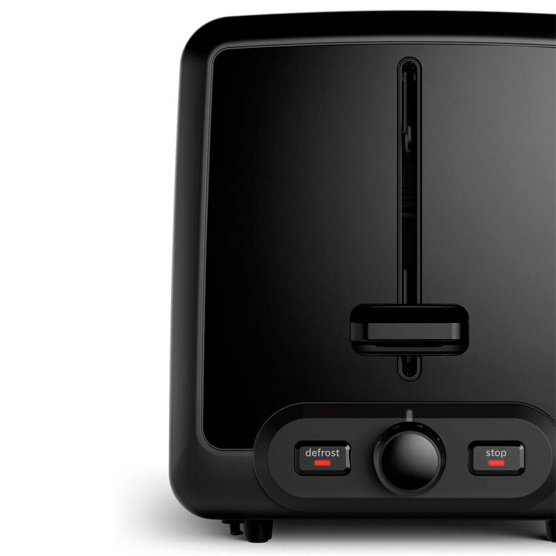 Tostadora Bosch TAT4P424 – Rojo, 2 ranuras, 970 W