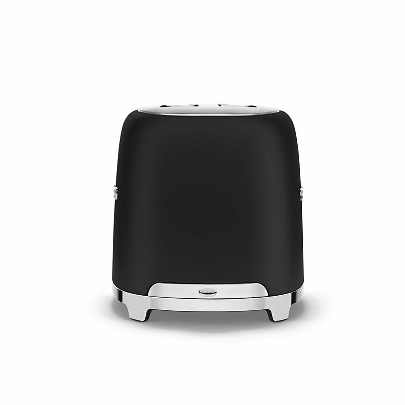 Tostadora Smeg TSF01BLMEU – Negro mate, ranuras extra anchas, 6 niveles