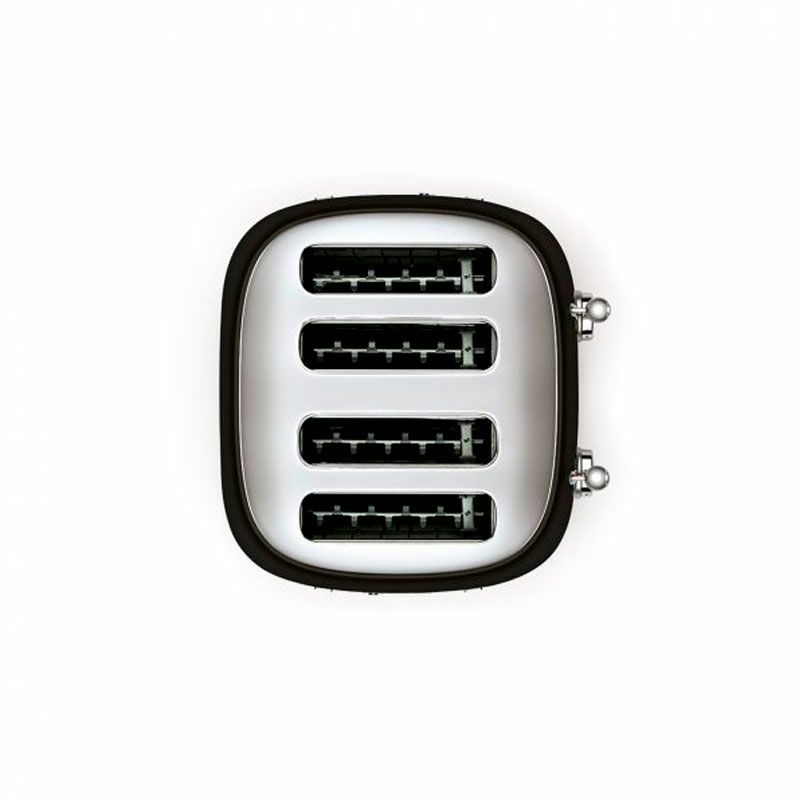 Tostadora Smeg TSF03BLEU – 4 ranuras extra anchas, 2000 W, 6 niveles