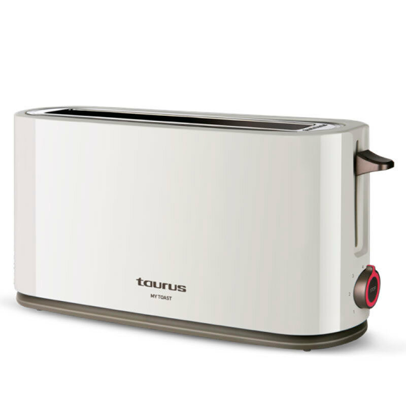 Tostadora Taurus MYTOAST – Ranura larga, 7 niveles, Bandeja recogemigas