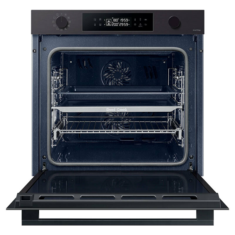 Horno integrable Samsung NV7B4430ZAB/U1 – Dual Cook, 76 L, Wi‑Fi