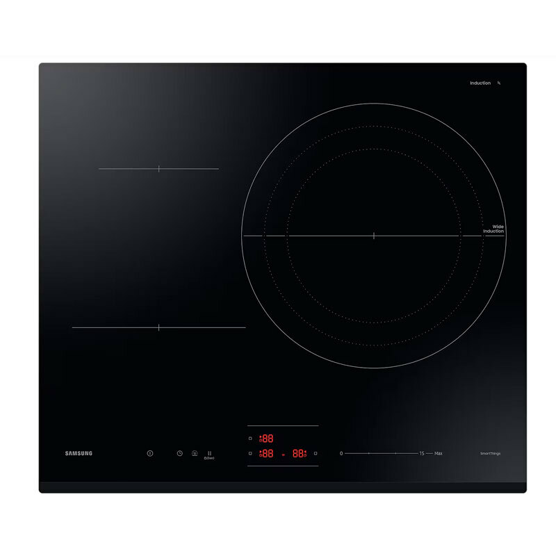 Placa de inducción Samsung NZ63C4036GK/U1 – 60 cm, Zona 32 cm, Wi‑Fi SmartThings