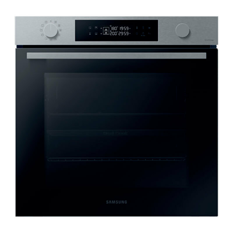 Horno integrable Samsung NV7B4430YAS/U1 – 76 L, Dual Cook, Limpieza pirolítica