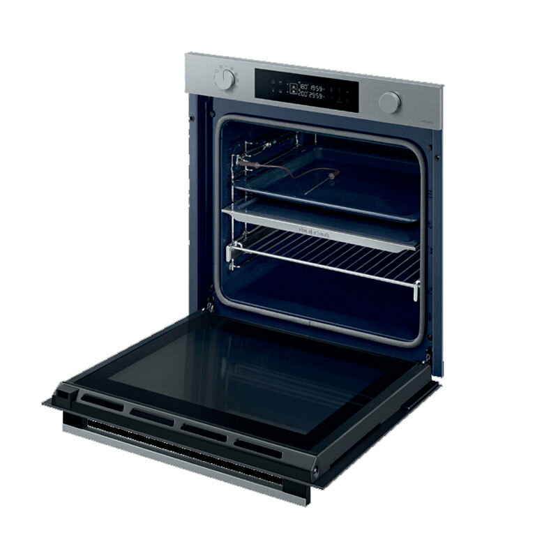 Horno integrable Samsung NV7B4430YAS/U1 – 76 L, Dual Cook, Limpieza pirolítica