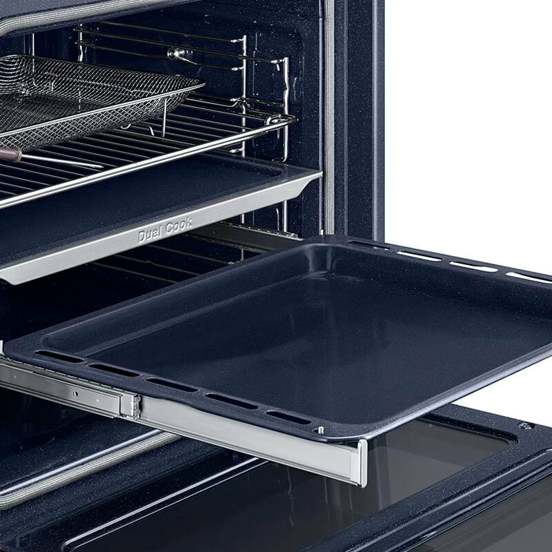 Horno multifunción integrable Samsung NV7B6795JAK/U1 – 76 L, Dual Cook Flex, Full Steam