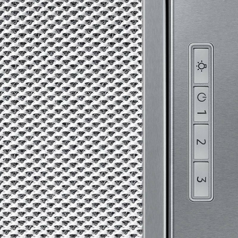 Grupo filtrante integrable Samsung NK52FG454CS/UR – 625 m³/h, Bajo mueble, Inox