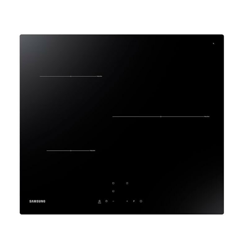 Placa de inducción Samsung NZ63T3706A1/UR – 59 cm, 3 zonas, Control táctil