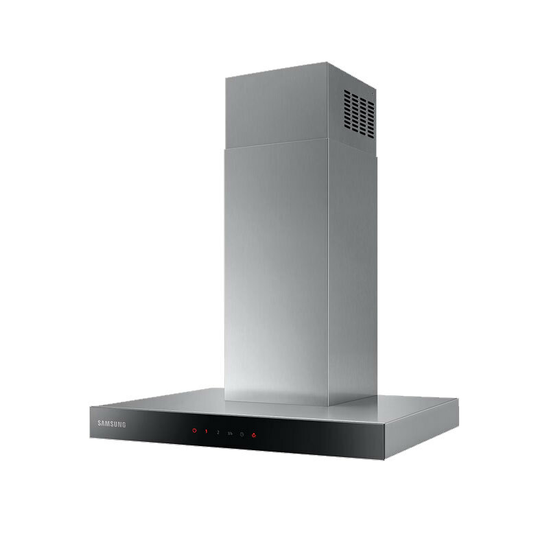 Campana extractora decorativa de pared Samsung NK24C5070US/UR – 531 m³/h, Inox y cristal, Control táctil LED