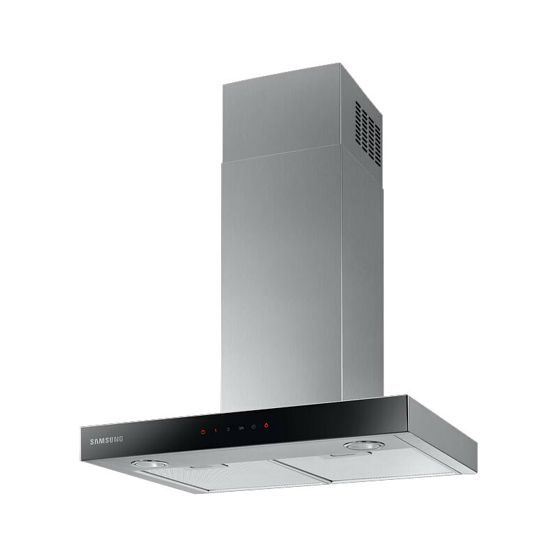 Campana extractora decorativa de pared Samsung NK24C5070US/UR – 531 m³/h, Inox y cristal, Control táctil LED