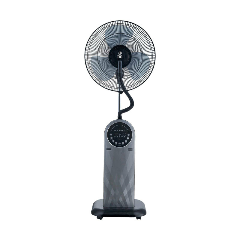 Ventilador nebulizador de pie FM ND95 – Nebulización, Purificador iónico, 10 h autonomía