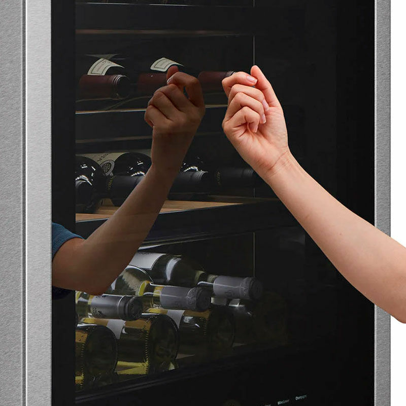 Vinoteca LG SIGNATURE LSR200W – 65 botellas, 3 zonas, Filtro UV